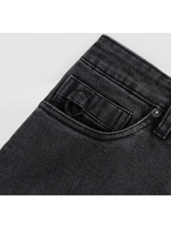 Jeansy motocyklowe damskie Knox Colton Skinny czarne