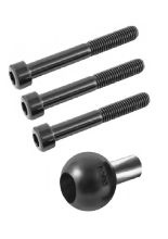 Głowica montażowa RAM® do kierownicy motocykla ze śrubami M8