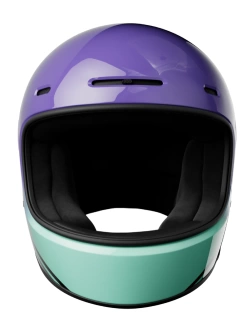 Kask integralny John Doe One Spectral fioletowo-czarny