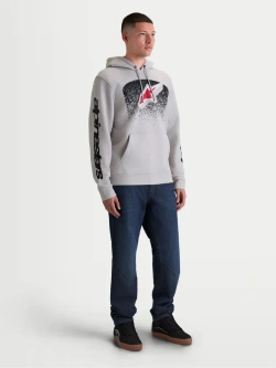 Bluza z kapturem Alpinestars Obsessed szara