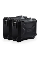 Zestaw: kufry boczne + stelaże PRO TRAX ADV SW-Motech KTM (wybrane modele) czarne [poj.: 2 x 37 L]