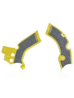 Osłony ramy Acerbis X-Grip Suzuki RM-Z 250 [10-18] szaro-żółte
