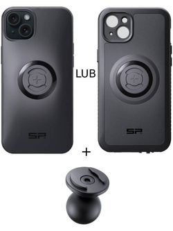 Zestaw: etui na telefon iPhone 15 Plus + uchwyt kulowy Pro SPC+ SP Connect