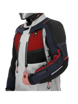 Kurtka motocyklowa tekstylna Shima Hero 3.0 G2 szaro-niebieska