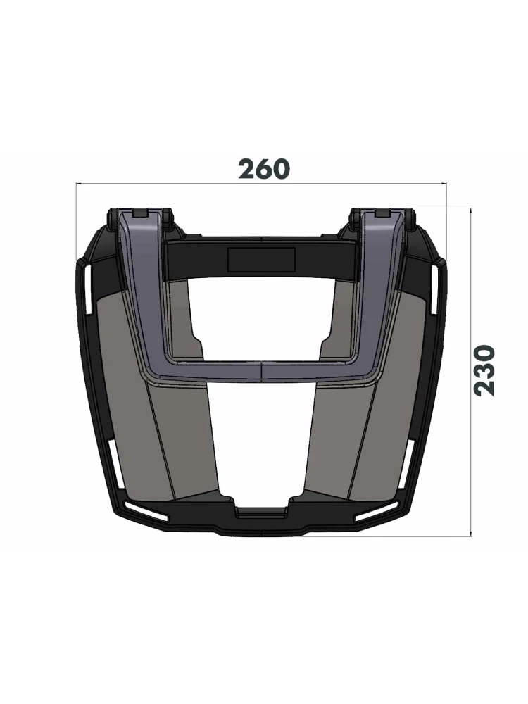 Stelaż pod kufer centralny Hepco&Becker Easyrack BMW F 900 XR (25-)