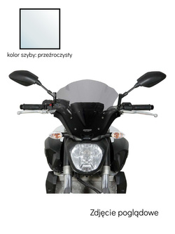 Szyba motocyklowa MRA Racing "NRM" Yamaha MT-07 / FZ-07 [14-17] przeźroczysta