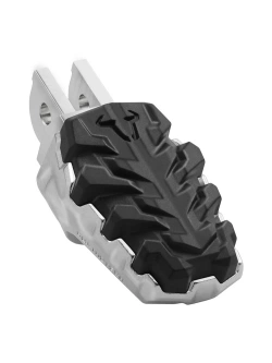 Podnóżki motocyklowe EVO SW-Motech Aprilia Tuareg 660 Rally (24-) srebrne