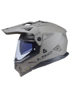 Kask adventure LS2 MX702 Pioneer II Solid szary matowy