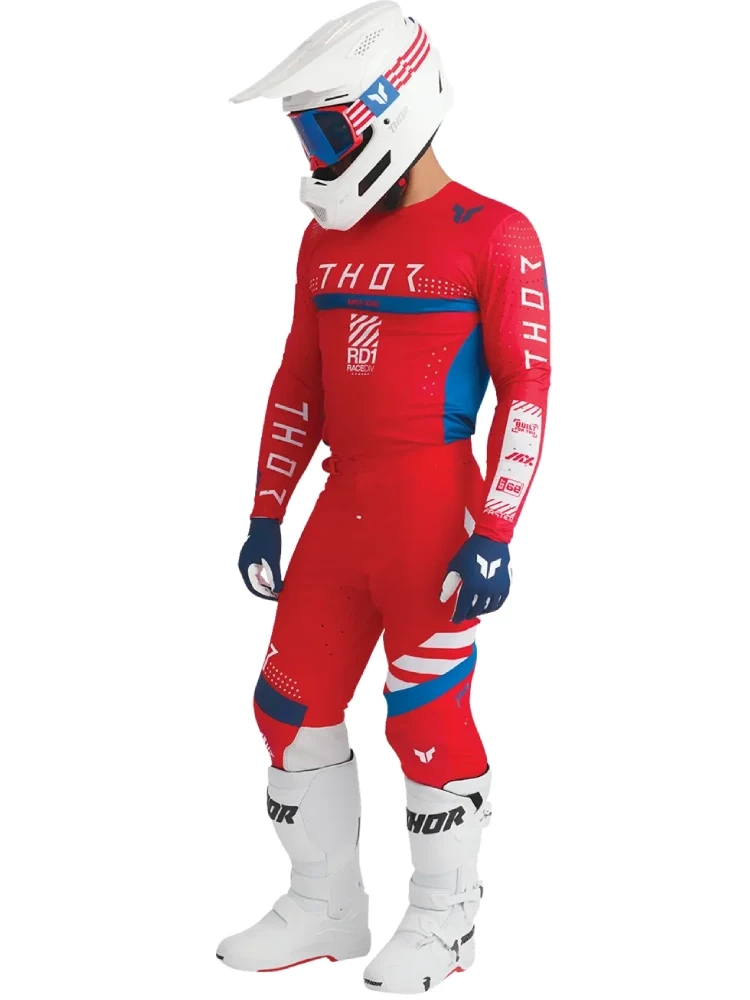 Bluza enduro Thor Sportmode Synth czerwona