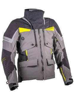 Kurtka motocyklowa tekstylna Touratech Companero Rambler Pro szaro-czarno-żółta