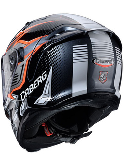 Kask integralny Caberg Avalon X Gurkha czarno-szaro-pomarańczowy