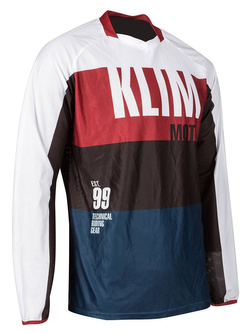 Bluza enduro Klim Petrol czerwona