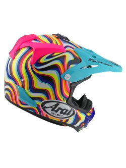 Kask enduro Arai MX-V Evo Stream różowy