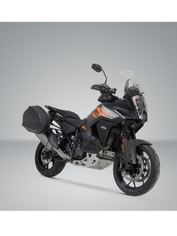 Zestaw: kufry boczne + stelaże PRO ABS ® Aero System Sw-Motech do KTM 1290 Super Adventure R / S (21-) [pojemność: 2 x 25 L]