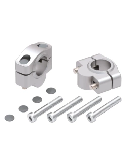 Podwyższenie kierownicy Hepco&Becker KTM 950 LC 8 Supermoto (05-07) [20 mm w górę] srebrne