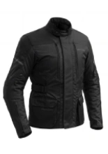 Kurtka motocyklowa tekstylna Broger Overland czarna