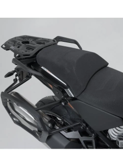 Zestaw: kufry boczne DUSC M i L + kufer centralny DUSC XL + stelaże SW-Motech KTM Super Adventure 1290/ R/ S (21-)/ 1390 R/ S/ Evo (24-) [poj.: 33 + 41 + 55l]