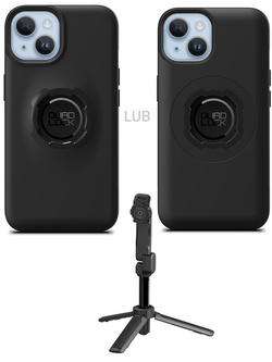 Zestaw: etui na telefon iPhone 14 oraz statyw/ selfie stick Quad Lock