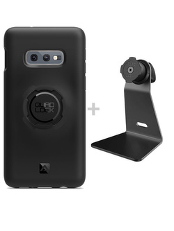 Zestaw na biurko: etui na telefon Samsung Galaxy S10E + uchwyt Quad Lock