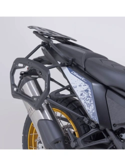 Zestaw: kufry boczne + stelaże Pro TRAX ADV SW-Motech Voge DSX 800 Rally (25-) srebrne [poj.: 45 + 37l]