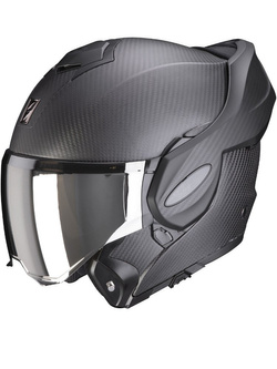 Kask szczękowy Scorpion Exo-Tech Evo Carbon Solid matowy czarny