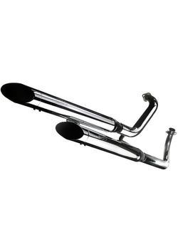 Tłumiki SILVERTAIL K02 do HONDA VT 125 C SHADOW (99 - 03)