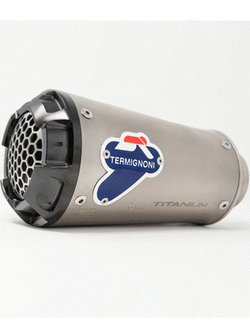 Tłumik Slip-On Termignoni GP2R - RHT tytan + rura łącząca do Yamaha YZF R6 (06-20)
