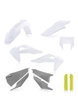 Pełny zestaw plastików Acerbis Husqvarna FE/ TE [20'] biały-fluo