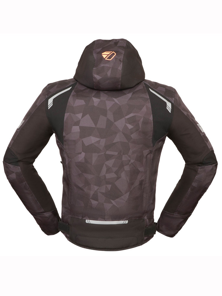 Kurtka motocyklowa tekstylna Modeka Jakson camo-czarna