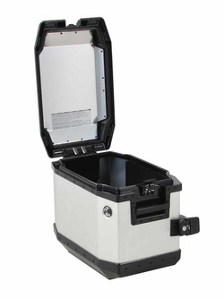 Kufer Hepco&Becker Xplorer 40 srebrny - kufer boczny lewy [pojemność: 40 L]