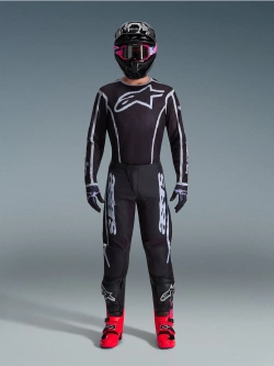 Spodnie cross Alpinestars MX Fluid Apex czarno-szare