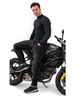 Jeansy motocyklowe Shima Rider czarne