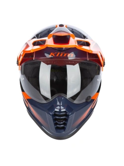 Kask adventure Klim Krios Pro Echo czarno-pomarańczowy