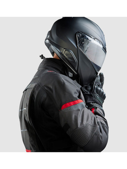 Kurtka motocyklowa tekstylna Rebelhorn Cubby V czarno-czerwona