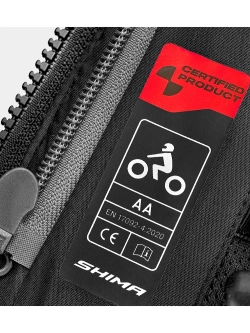 Kurtka motocyklowa damska tekstylna Shima Dune czarno-czerwona