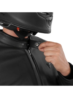 Kurtka motocyklowa skórzana Shima Hunter 3.0 czarna