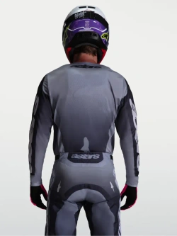 Bluza cross Alpinestars MX Racer Amber szara