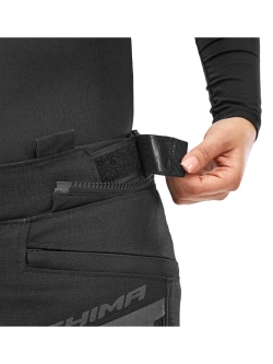 Spodnie motocyklowe damskie tekstylne Shima Tracker czarno-szare