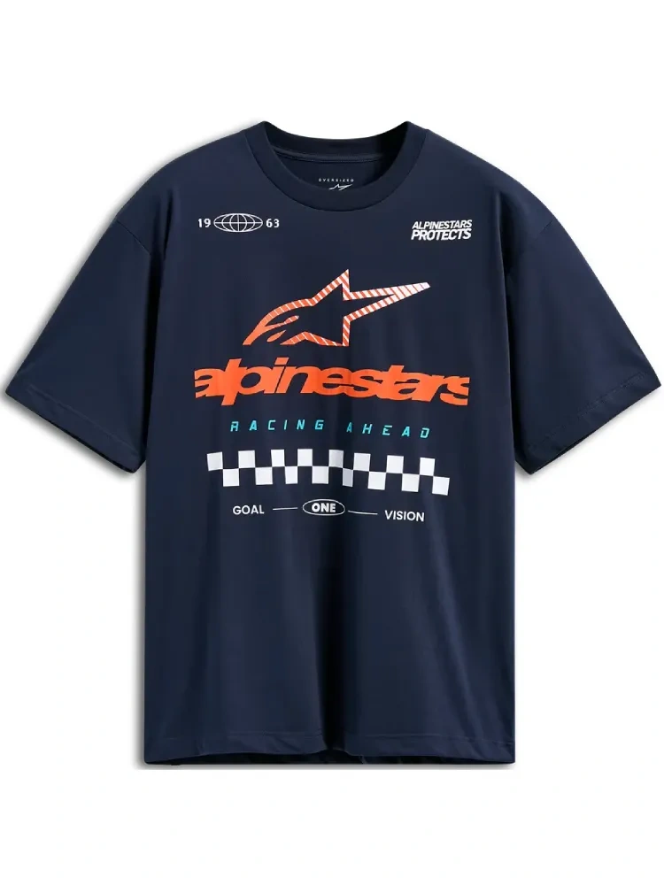 Koszulka z krótkim rękawem Alpinestars Aplomb CSF niebieska