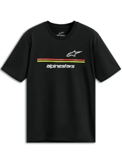 Koszulka z krótkim rękawem Alpinestars Lanes CSF czarna