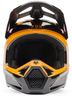 Kask enduro Fox V1 Kairos czarno-pomarańczowy