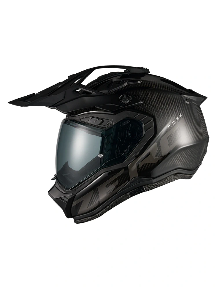 Kask adventure Nexx X.Rally Zero Pro czarny matowy