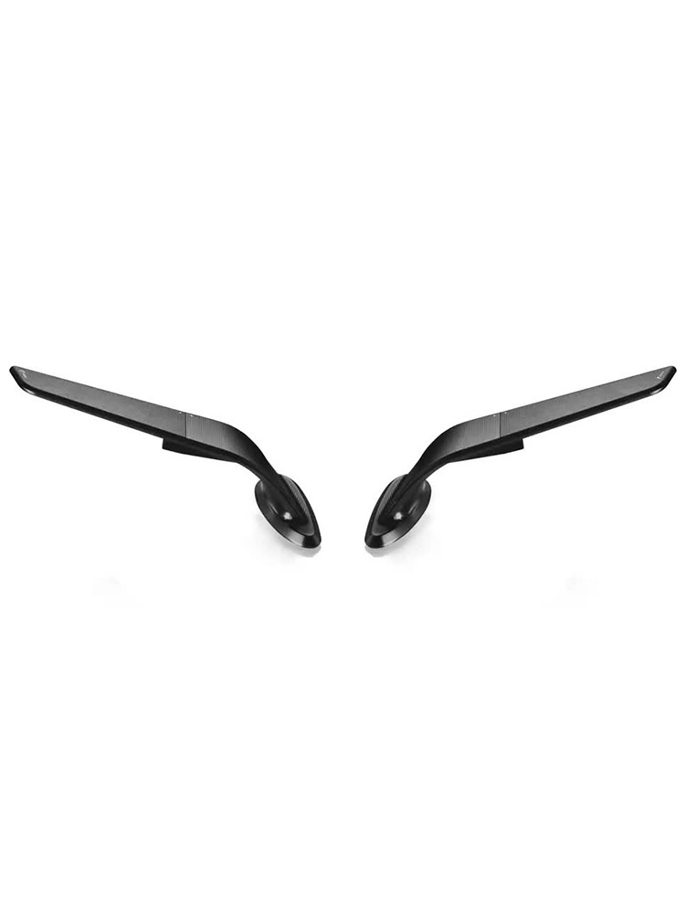 Lusterka motocyklowe Rizoma Stealth (para) czarne