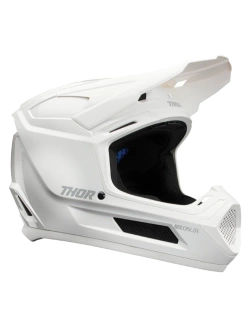 Kask enduro dziecięcy Thor Fleet Whiteout biały