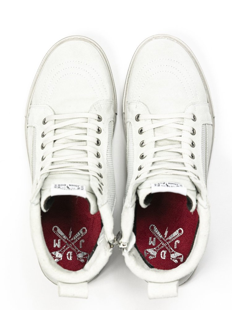 Buty motocyklowe krótkie John Doe Neo białe