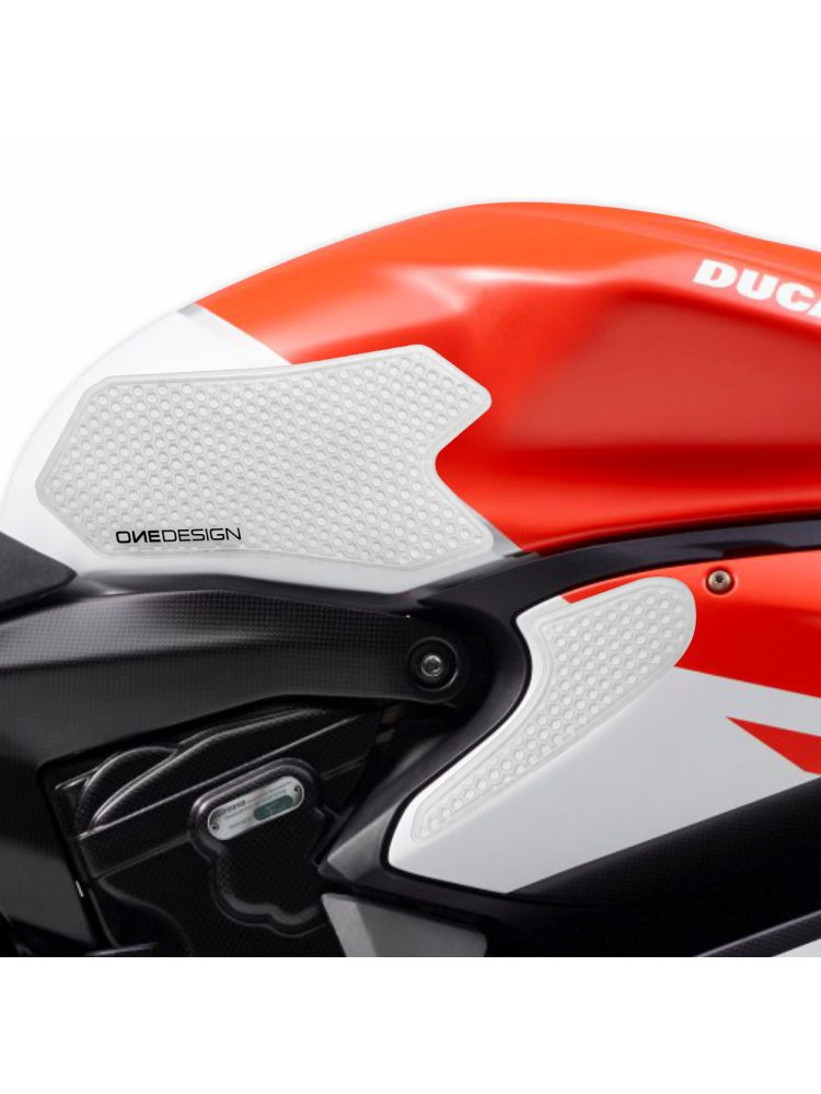 Tankpady boczne Onedesign do Ducati 899/ 959/ 1199/ 1299 Panigale przezroczyste