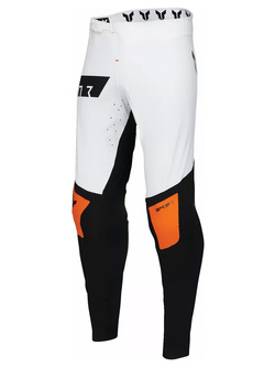 Spodnie cross Thor Sportmode Rogue biało-pomarańczowe