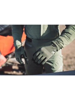 Rękawice cross Klim XC Pro zielono-czarne