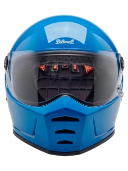 Kask integralny Biltwell Lane Splitter Solid niebieski