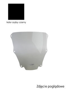 Szyba motocyklowa MRA Oryginalny kształt "O" Triumph TT 600 (wszystkie roczniki) czarna